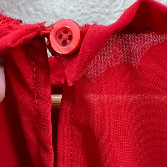 Eloquii red blouse size 14 - Picture 8 of 11